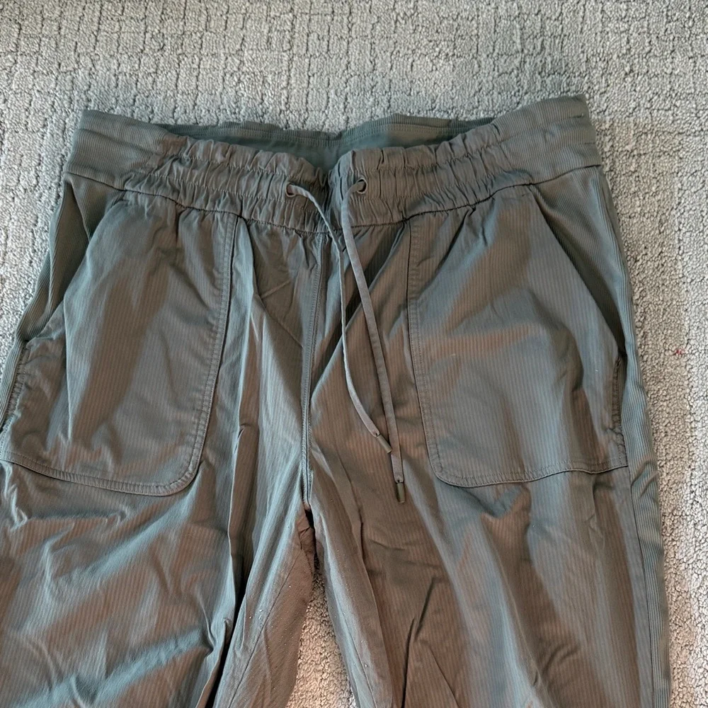 lululemon athletica Dance Studio Olive Green Joggers - Picture 3 of 4